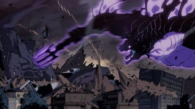 Solo Leveling 134, Sung Jin-Woo Raid Dungeon Break Raksasa di Jepang