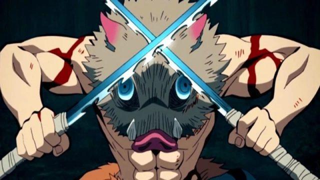 (Teori) Kenapa Inosuke Pakai Topeng Babi di Demon Slayer?