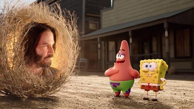 Gokil! Ada Keanu Reeves di The SpongeBob Movie: Sponge on the Run