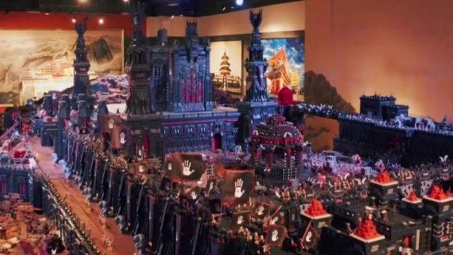 Rekor! Bangunan Lord of the Rings Ini Dibangun dari 150 Juta Lego