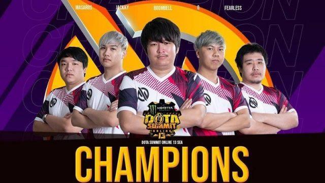 Bantai Among Us, MG Trust Rebut Gelar Juara Dota Summit 13 SEA!