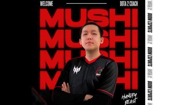 BOOM Esports Perkenalkan Sang Legenda, Mushi sebagai Pelatih Baru Tim Dota 2 Mereka