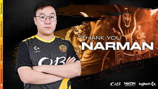 Tim Dota 2 OB Neon Putuskan untuk Berpisah dengan Pemain Support Narman!