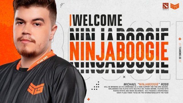 Team SMG Memboyong Pemain Kawakan, Ninjaboogie ke Tim Dota 2 Mereka
