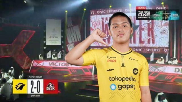 ONIC vs Geek MPL ID S9 Week 8, Raja Langit Amankan Tiket Upper Bracket!