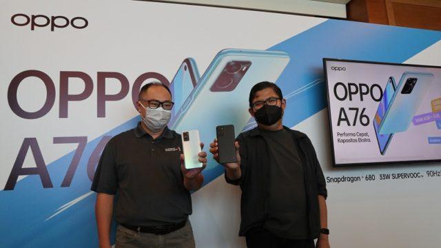OPPO A76 Diluncurkan! Hadir dengan Teknologi SuperVOOC