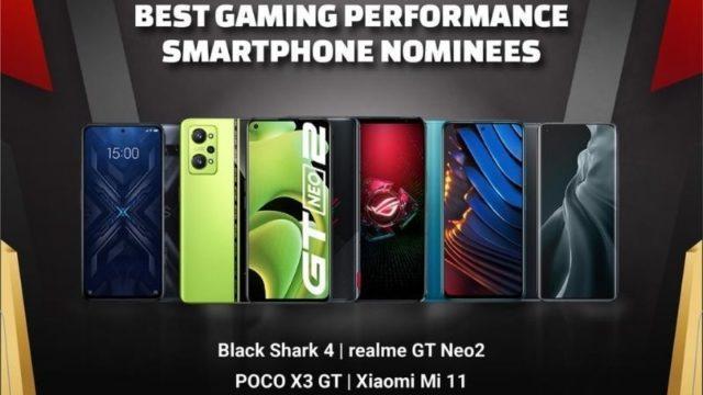 Para Nominator Best Gaming Performance Smartphone di Esports Unite Awards