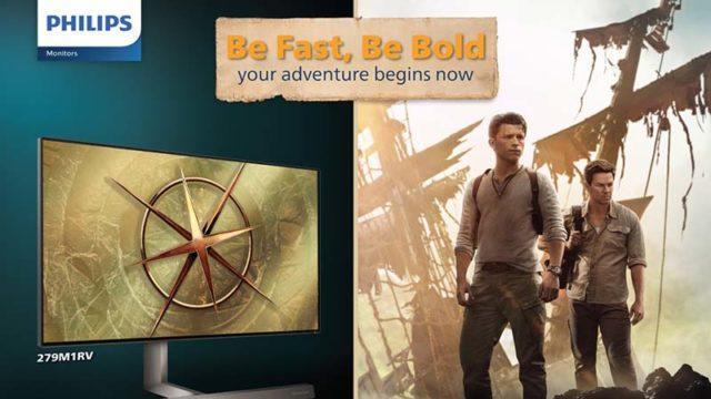 Philips Monitors Umumkan Kemitraan Baru dengan Film Uncharted, Ada Hadiah Menarik!