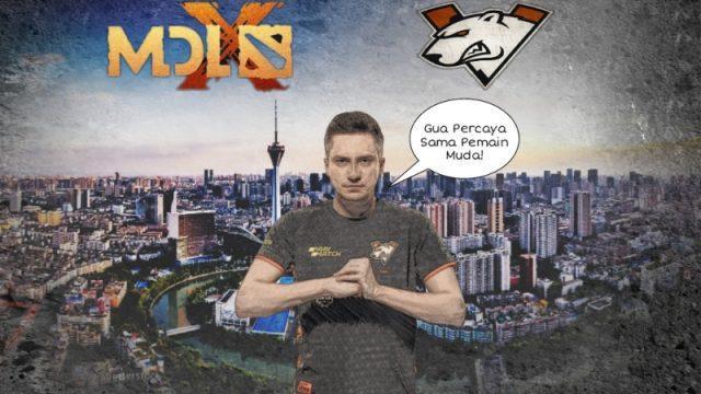 Siapa? Ini Pilihan Pemain Terakhir Virtus Pro Dota 2!