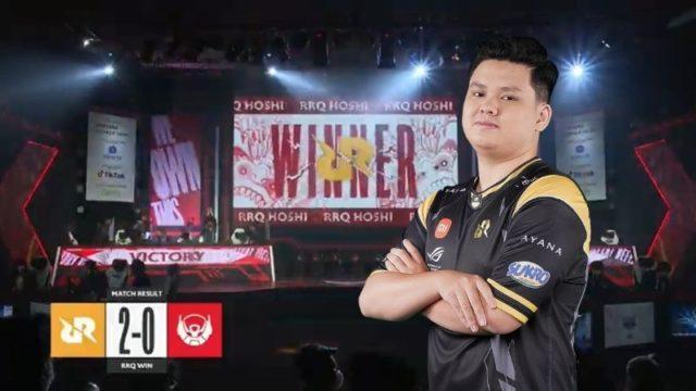 RRQ vs BTR MPL S9 Week 5, RRQ Hoshi Menang Mudah!