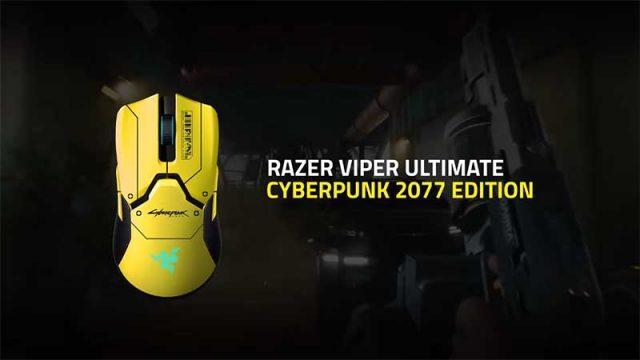Razer Umumkan Mouse Viper Ultimate Cyberpunk 2077 Edition