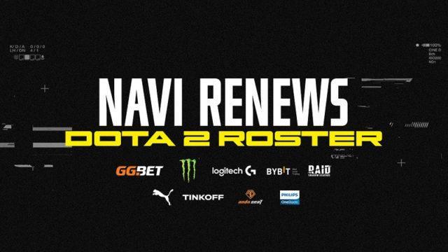 NaVi Mengumumkan Roster Dota 2 Terbaru! Banyak Wajah Lama?