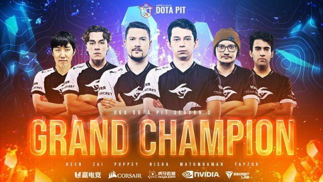 Kalahkan VP Prodigy, Team Secret Rebut Titel Juara OGA Dota Pit Online Season 3: Europe/CIS!