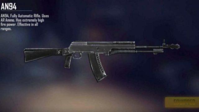 Senjata AN94 Free Fire, Assaul Rifle Sakit Pesaing AK47