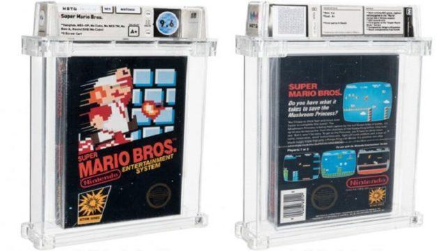 Kaset Game Super Mario Bros NES Pecahkan Rekor Lelang!