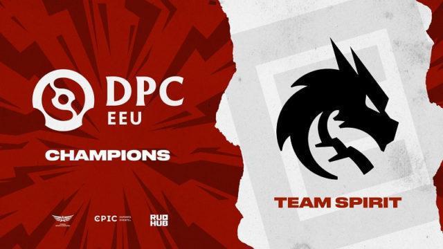 Team Spirit Rengkuh Titel Juara Regional Finals Tour 1 DPC EEU 2021-2022