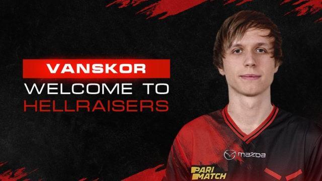 VANSKOR Resmi Bergabung dengan HellRaisers Menyusul Resolut1on dan Cooman