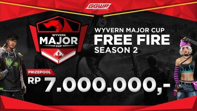 Siapkan Hadiah Jutaan Rupiah, Pendaftaran Wyvern Major Cup Free Fire Season 2 Dibuka!