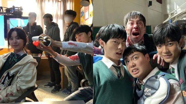 10 Potret di Balik Layar Drama Zombie All of Us Are Dead, Seru Banget!