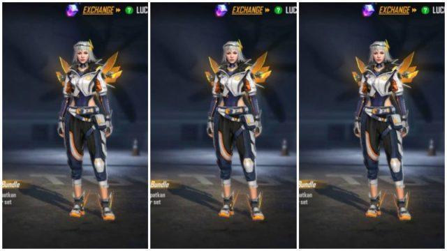 Amber Megacypher Bundle Free Fire, Bundle Wanita Futuristik yang Keren Abis!