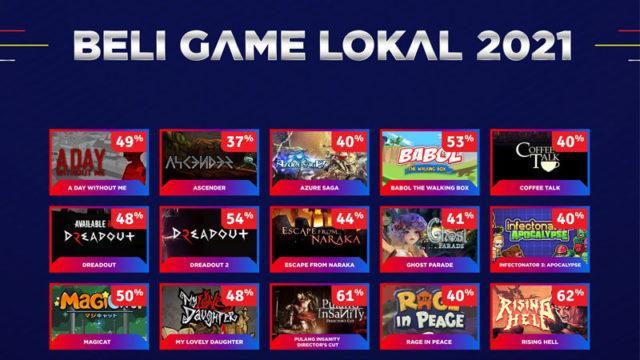 Ini 20 Game Indonesia Yang Dapat Diskon Besar di Beli Game Lokal 2021