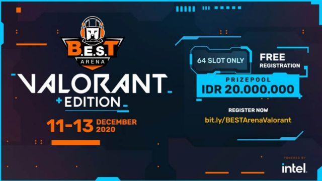 B.E.S.T Arena Valorant Edition Akan Hadir, Daftarkan Tim Kamu!