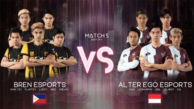 BREN Esports Kalahkan Alter Ego, Kunci Puncak Klasemen Grup C M2 Mobile Legends