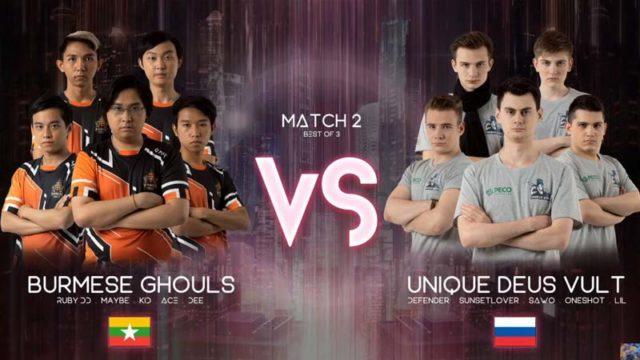 Burmese Ghouls Taklukkan Unique Deus Vult di Match 1 Grup A M2 Mobile Legends