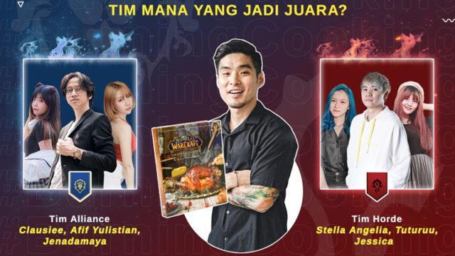 Burning Cooking Challenge Episode 1 Rilis, Influencer Indonesia Bertarung Masak World of Warcraft!