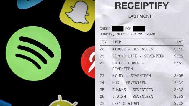 Cara Membuat Receiptify yang Lagi Viral, Bisa Bikin Daftar Lagu Seperti Struk Belanja