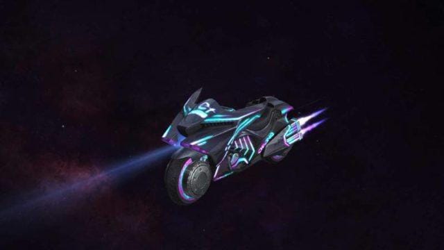 Skin Motor Paling Keren! Inilah Preview Cyber Bounty Hunter Motor Bike di Free Fire