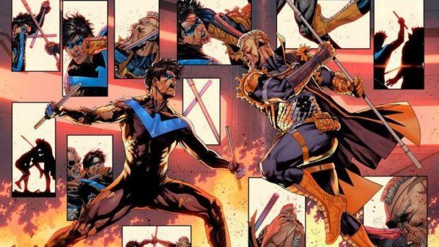 Deathstroke dan Nightwing Bertempur Selepas Kematian Justice League di Dark Crisis
