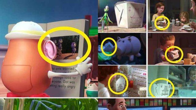 10 Detail Tersembunyi di Film Pixar yang Mungkin Tidak Kamu Sadari