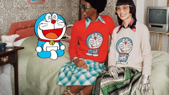 Buat Wibu! Gucci Luncurkan Kolaborasi Dengan Doraemon, Celana Pendeknya Rp 17 Juta!