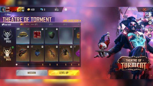 Elite Pass Theatre of Torment Free Fire Hadir, Jangan Sampai Ketinggalan!