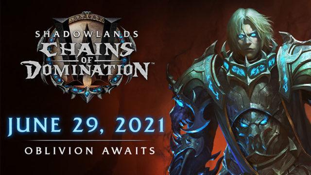 WoW Shadowlands Chains of Domination Rilis 29 Juni, Ini Fiturnya!