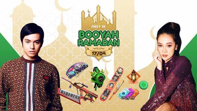 Event Booyah Ramadan, Main Free Fire Ditemani Anya Geraldine dan Angga Yunanda! Ada Hadiah Item Langka Juga