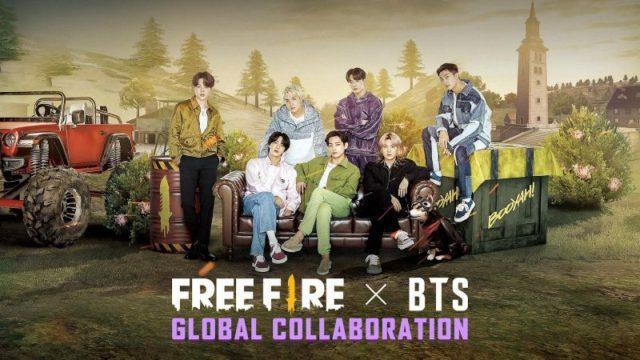 Free Fire Telah Resmi Berkolaborasi dengan BTS, Akan Ada Kejutan!
