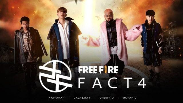 Free Fire X Fact4, Bundle Grup Boyband dari Free Fire Akan Hadir?