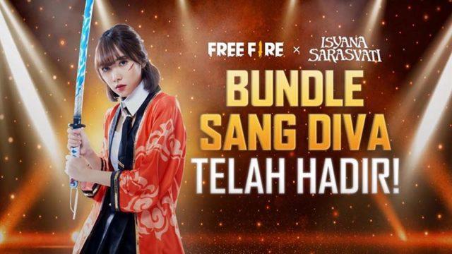 Kolaborasi Free Fire x Isyana Sarasvati Hadirkan Campaign Battle In Style dan Bundle Spesial!