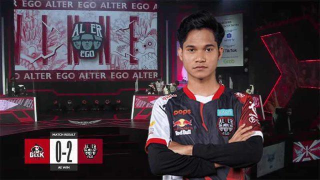 Geek vs AE MPL S9 Week 5, Alter Ego Kembali Menang dengan Skor 2-0!