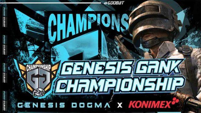 Genesis Dogma Esports Gelar Turnamen PUBG Mobile Genesis Gank Championship x Konimex