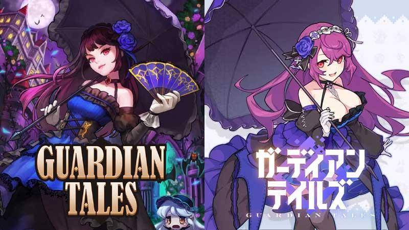 Kiri: Karina versi Global, Kanan: Karina versi Jepang, Sumber: heavenhold.com, guardiantales.jp