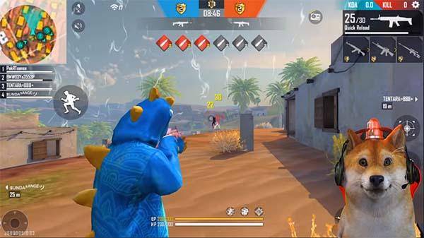 Gun King Mode Free Fire. Foto: YouTube/Obit Official