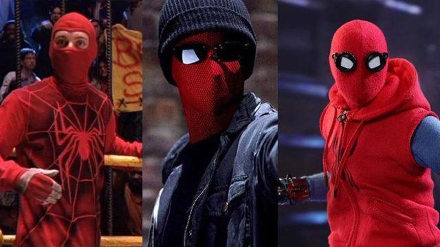 Kostum Homemade SpiderMan versi Tobey, Andrew, dan Tom Holland