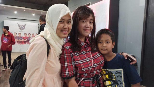 Kekasih BTR Branz Datang Beri Dukungan Langsung ke MPL Arena