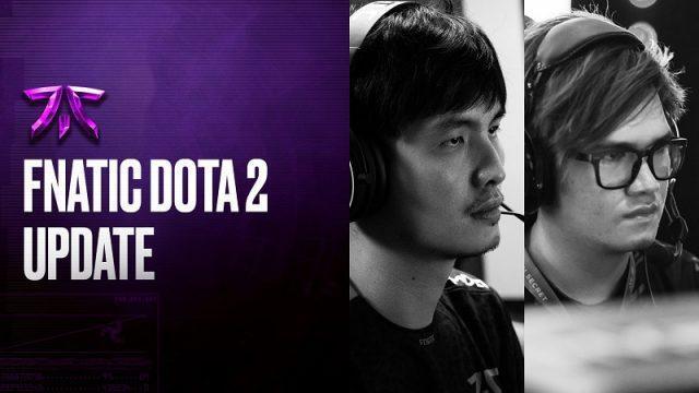 Tim Dota 2 Fnatic Resmi Melepas Iceiceice dan Eyyou!