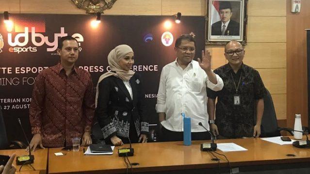 Kemkominfo, Kemenpora dan BEKRAF Dukung Penuh IDBYTE ESPORTS 2019 Untuk Masa Depan Esports