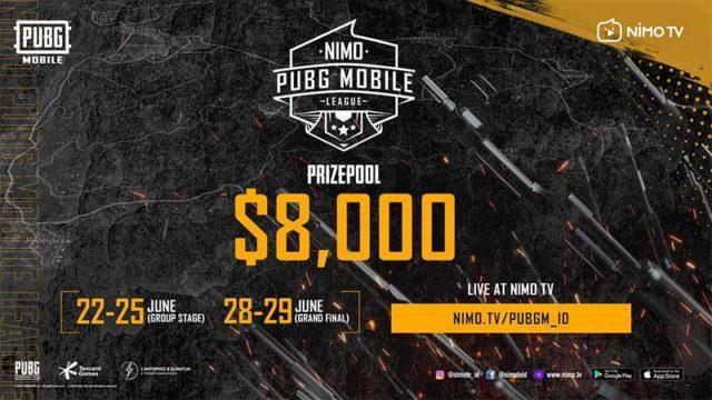 Siapkan Total Hadiah Lebih dari 100 Juta, Nimo TV Gelar Liga PUBGM