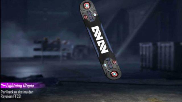 Lightning Utopia Surfboard Free Fire Hadir! Ini Cara Mendapatkannya!